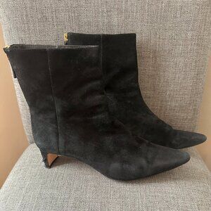 Jcrew suede bootie women's size 10
